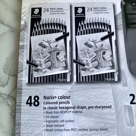 STAEDTLER 52-Piece Colouring Set NEW - Picture 4 of 6